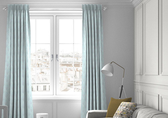Boudoir, Sky - Made to Measure Curtains - Image 3